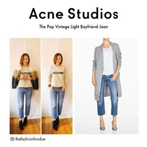 Acne Studios Pop Light Vintage Jeans